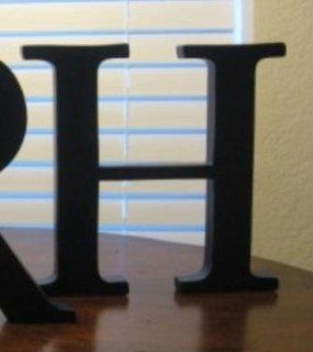 Pottery Barn Kids 8" Decorative Wall Letter   H (Navy)   Childrens Wall Decor