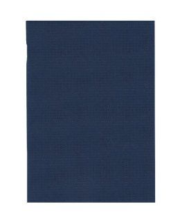 Semikolon A4/Letter Size Notebook, Soft Linen Cover, Marine Blue (1630003)  Hardcover Executive Notebooks 