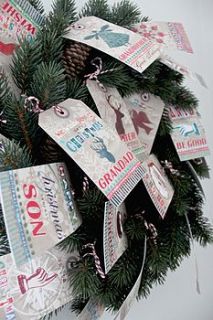 tags of joy christmas cards by lovehart