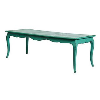 extendable dining table in four colours by out there interiors