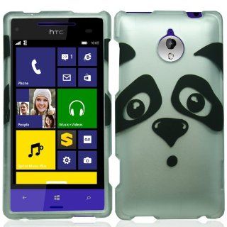 [nook24] Panda Cover with Screen Protector For HTC 8XT Cell Phones & Accessories