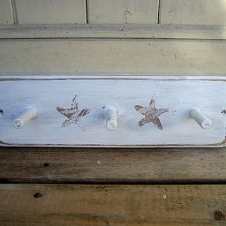 starfish peg rack by giddy kipper