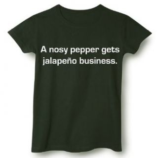 A Nosy Pepper Gets Jalapeno Business Shirt Clothing