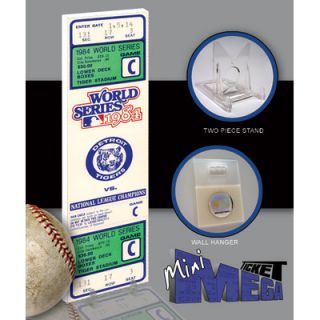 Thats My Ticket MLB 1984 World Series Mini Mega Ticket   Detroit