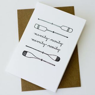 'life is but a dream' letterpress card by prickle press