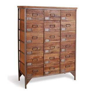 apothecary chest with 18 drawers by lindsay interiors
