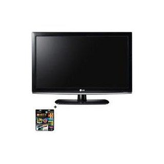LG 32LK330 32 inch Class LCD HDTV, with Basic Accessory Kit (2 HDMI Cables, 1 RGB Cable, 1 Audio Cable, Plasma / LCD Cleaning Kit) Electronics