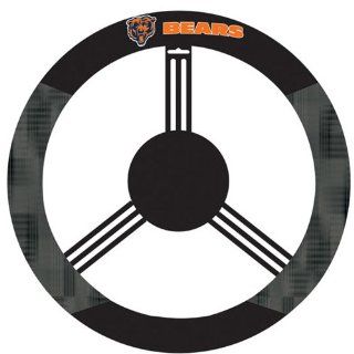 Chicago Bears NFL Poly Suede Steering Wheel Cover Sports & Outdoors