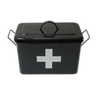 enamel style vintage first aid box by pippins gifts and home accessories
