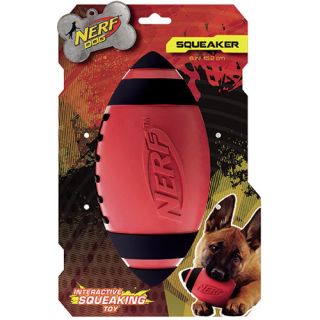 Nerf Dog Football O Treat Dog Toy