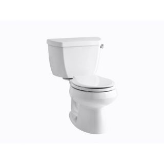 Wellworth Classic Two Piece Round Front 1.28 Gpf Toilet with Class