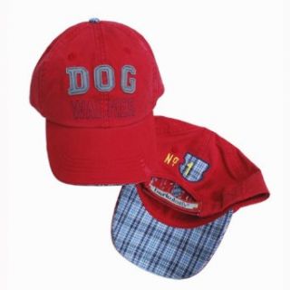 Barkology Dog Walker Cap (Red) at  Mens Clothing store Baseball Caps