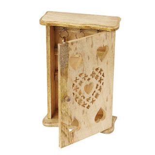 hearts key cabinet by created gifts