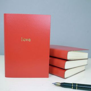 leather love notebook by deservedly so