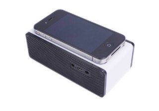 ECSEM Portable Near Field Mini Wireless Magic Iphone Speakers Mutual Electromagnetic Induction Amplifier Speakers for Iphone 5 4s HTC Samsung and all other phones & digital media device, built in lithium polymer battery gives up to 30 hours of play ti