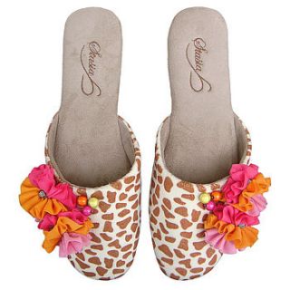 spring blush mule slippers rrp £29.99 by stasia