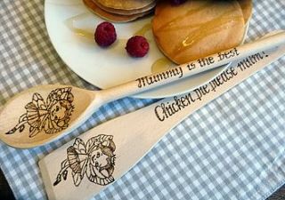 magical kitchen personalised utensil set by wooden toy gallery