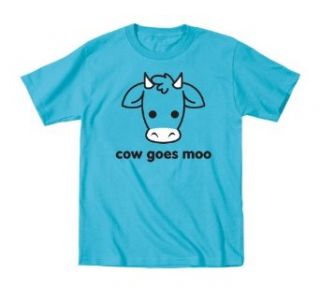 Fox Say Cow Goes Moo Funny Toddler T Shirt Clothing