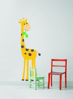 giraffe wall stickers by parkins interiors