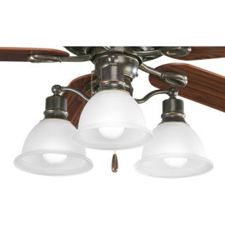 Madison Three Light Branched Ceiling Fan Light Kit
