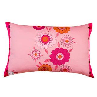 kimoko embroidered cushion by koodle doodle design