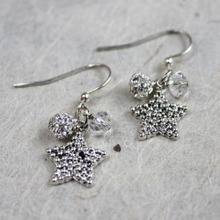 ella star earrings by boutique by jamie