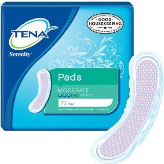 Serenity/Tena Moderate Pads, Regular Length (Formerly Extra), Case/216 (3 bags of 72) Health & Personal Care