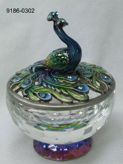 Welforth Blue and Green Peacock Jewelry Box J 350  Beauty