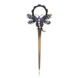 Welforth Purple Dragonfly Magnified Glass/Letter Opener ST 82 Beauty