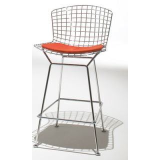 Knoll ® Bertoia Counter Stool with Seat Pad