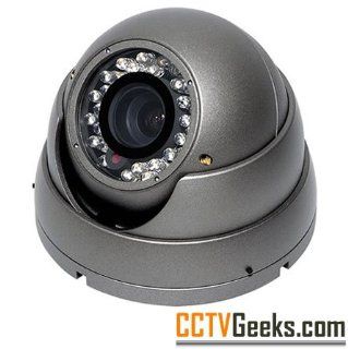 EYEMAX IB 6039V   Eyeball IR Dome Metal Camera + 620TVL + Sony Super HAD II + 2.8~12mm AVF + 35IR + ATW + Dual Power  Camera & Photo