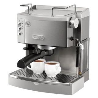 Delonghi 15 Bar Pump Espresso Maker   Stainless Steal