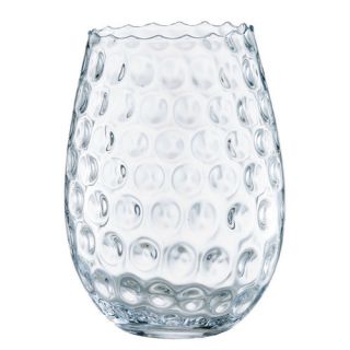 Barreveld International Glass Pocked Tall Vase