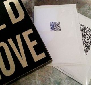 personalised secret message card by posh totty designs interiors