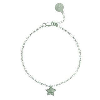 star bracelet in sterling silver by chupi