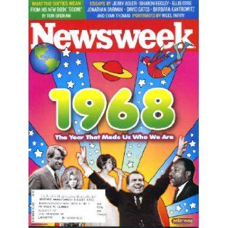 Newsweek November 19 2007 Peter Max 1968 Cover, What the 60s Mean, Ellis Cose Why I Write, What The Beatles Gave Science, How Apollo 8 Saved 1968 Newsweek Books