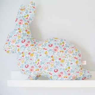 betsy liberty rabbit cushion by little cloud