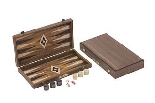 walnut backgammon sets by uber games