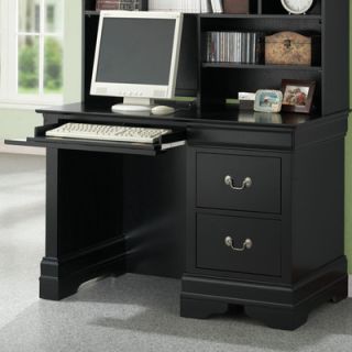 Wildon Home ® Hayden Louis Philippe Computer Desk 201077