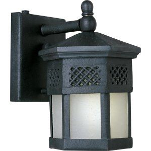 Maxim MAX 86322FSCF Country Forge Scottsdale EE 1 Light Outdoor Wall Lantern