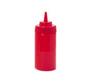 GET 12 oz Squeeze Bottle w/ Lid & Wide Mouth, Red
