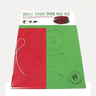 make your own fruity watermelon hat by kethi copeland