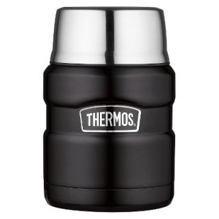 Thermos Stainless King Food Jar   Matte Black (16 oz)