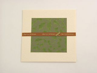 handmade christmas dragonfly card by nyoki handmade london