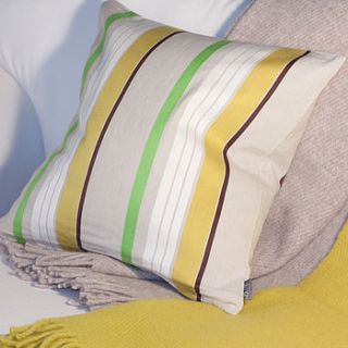 large striped cushions by jodie byrne