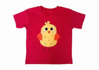 girl's easter chick t shirt by not for ponies