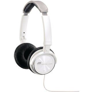 JVC HAS360W DJ Folding Headphone (White) Electronics