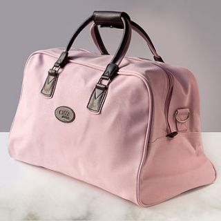 pink travel bag by jodie byrne