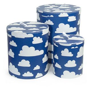 cloud storage boxes by nubie modern kids boutique