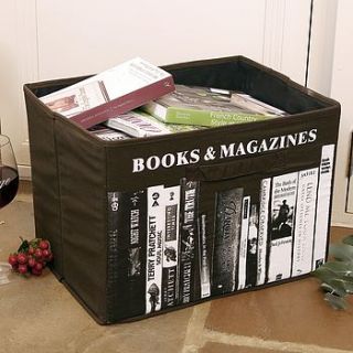 dad's books and magazine storage sack by dibor